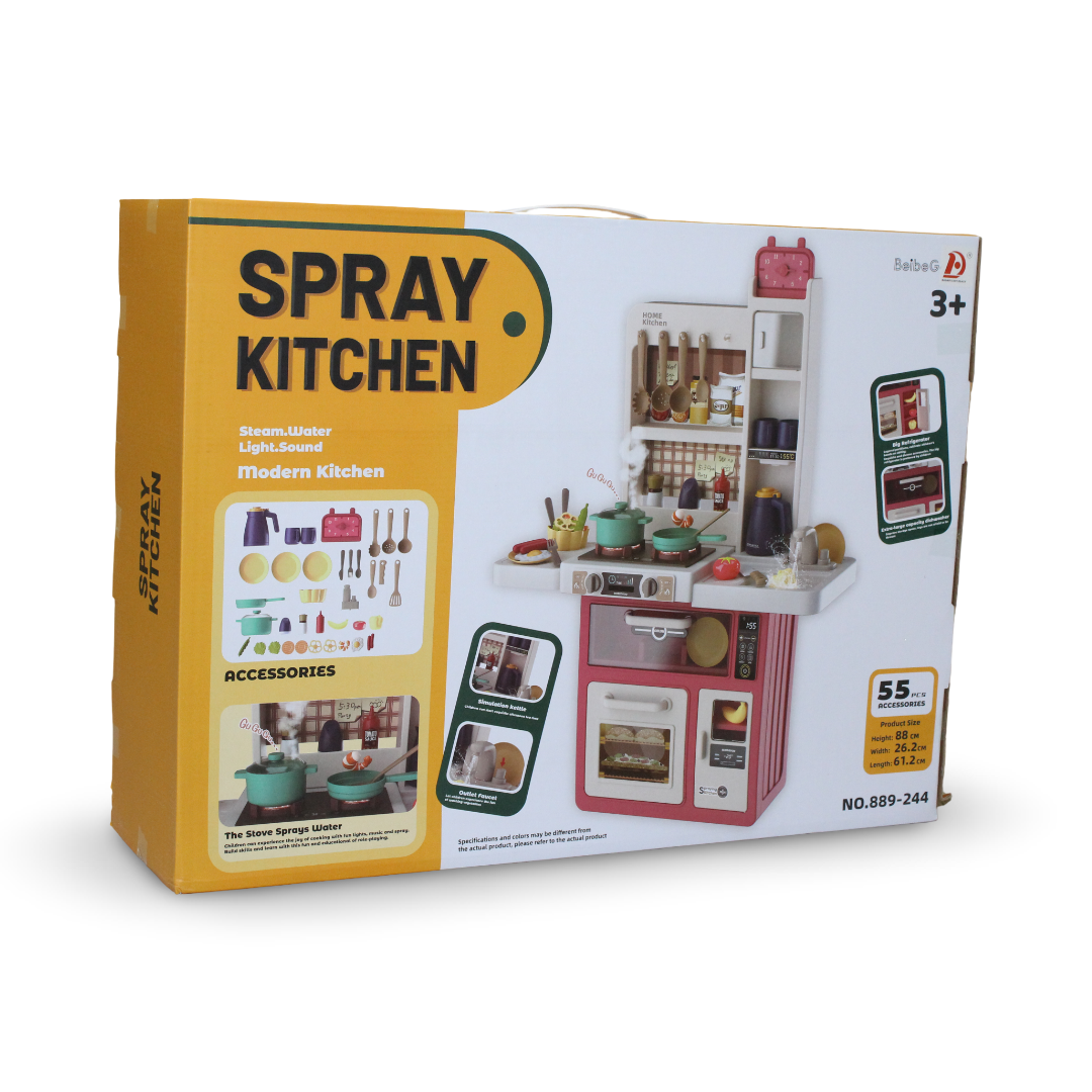 Spray Kitchen Set – 55 Pcs