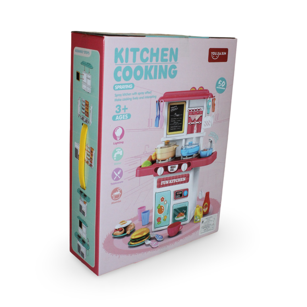 Fun Kitchen Cooking Toy Set 50 Pcs – Mint