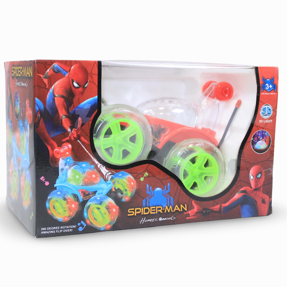 Spider Man Homecoming Remote Control Stunt Car