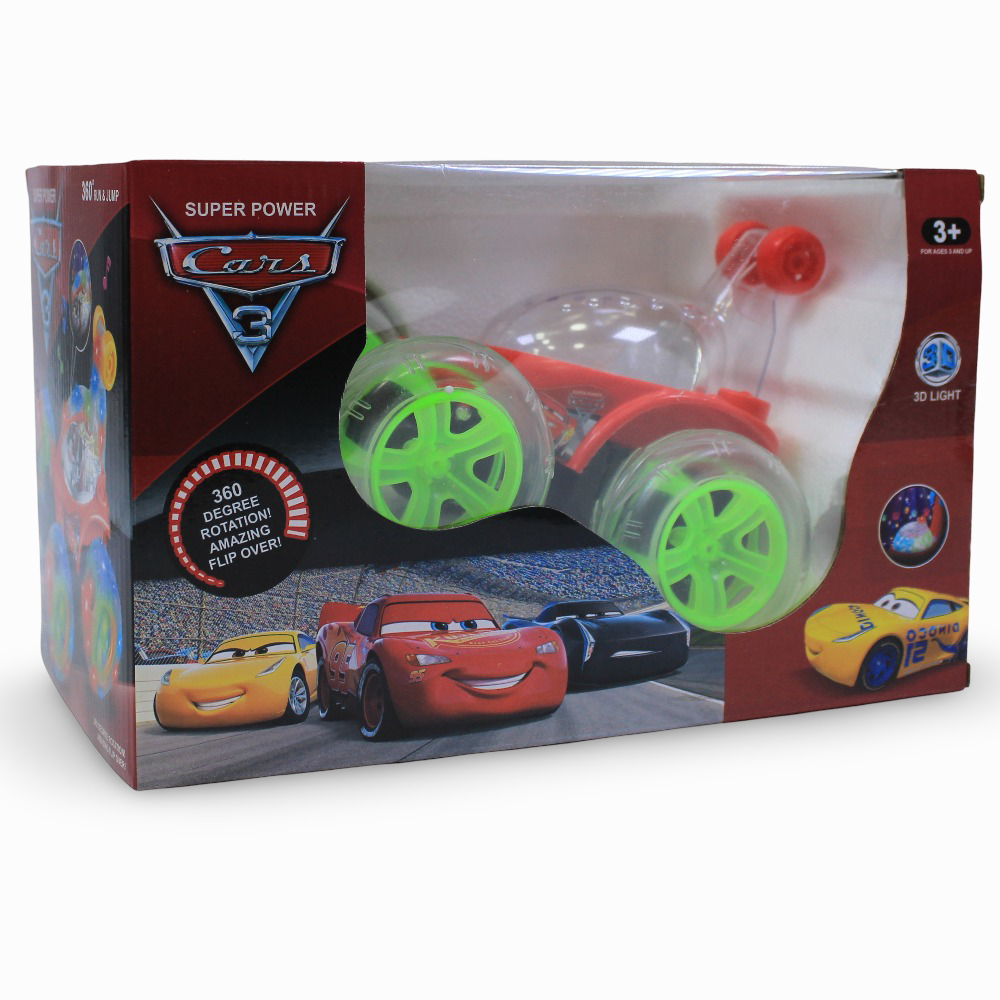 Super Power Cars 3 Remote Control Stunt Car