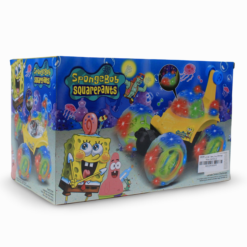 Sponge Bob Squarepants Remote Control Stunt Car