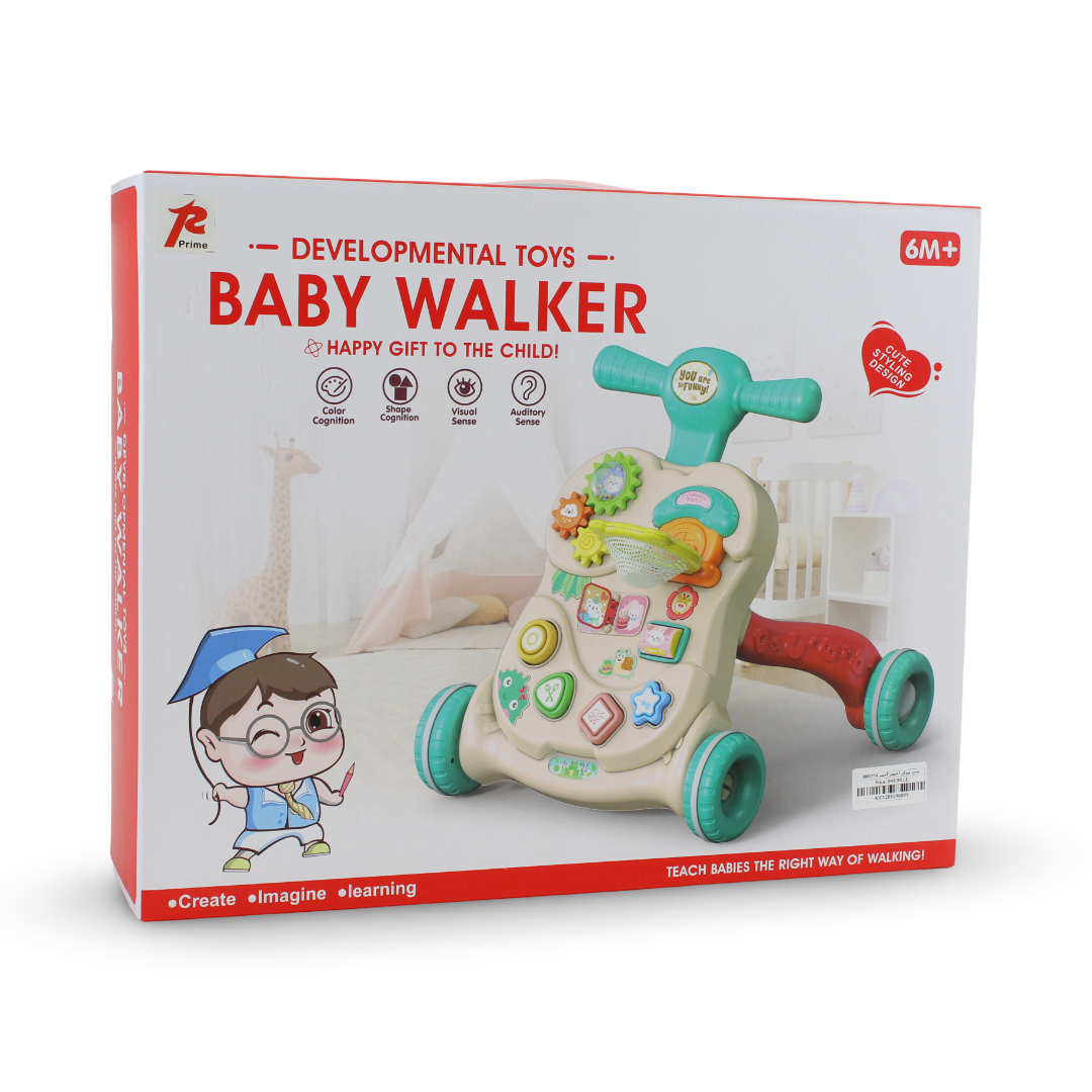 Developmental Activity Toy Baby Walker – Green