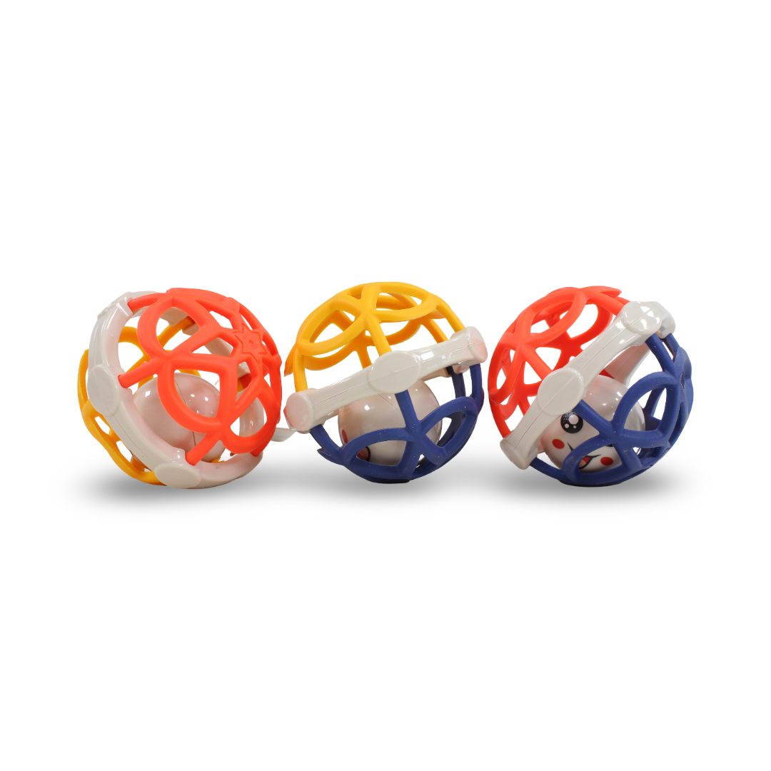 Baby Teething and Rattle Balls (1 Pcs)