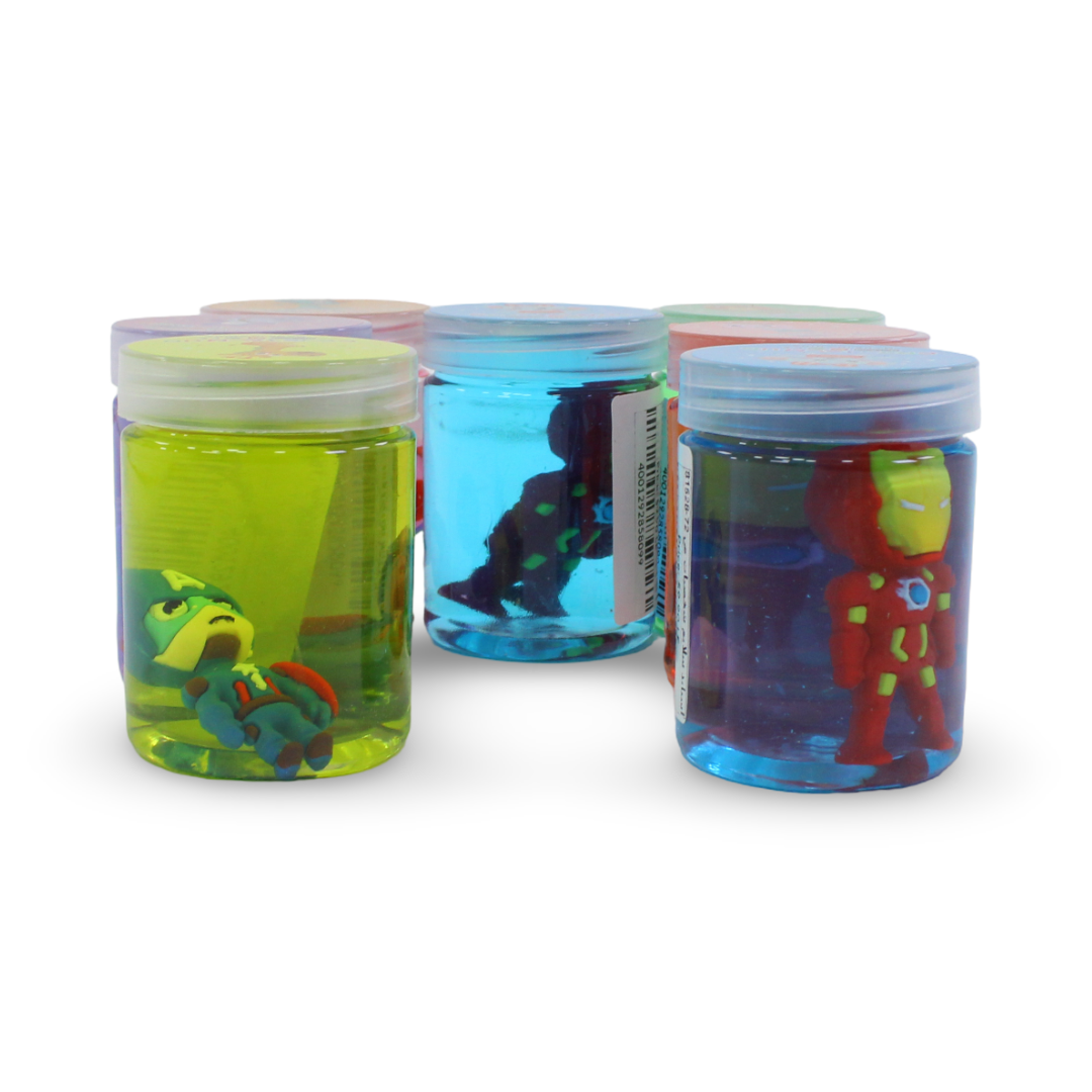 Avengers Jar Colorful Crystal Slime (1 Pcs)