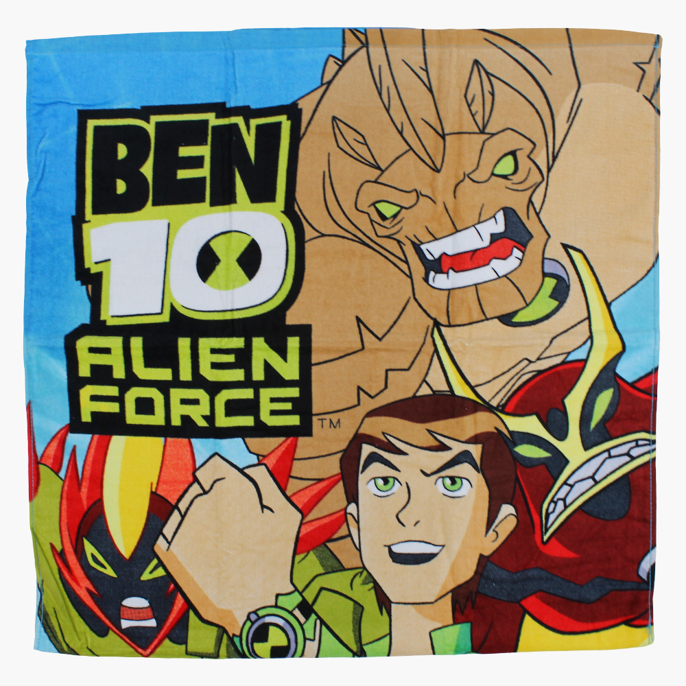 Boys Beach Towel – Multicolored with Ben Ten Print (70×140 cm)