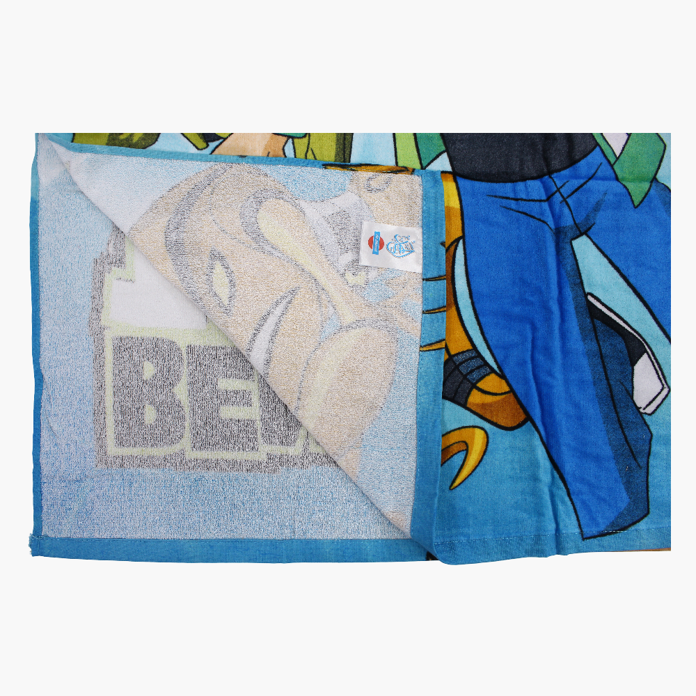 Boys Beach Towel – Multicolored with Ben Ten Print (70×140 cm)