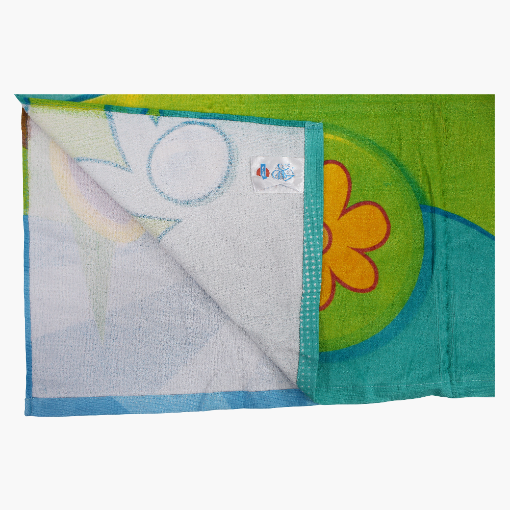 Unisex Beach Towel – Multicolored with Scooby-Doo Print (70×140cm)