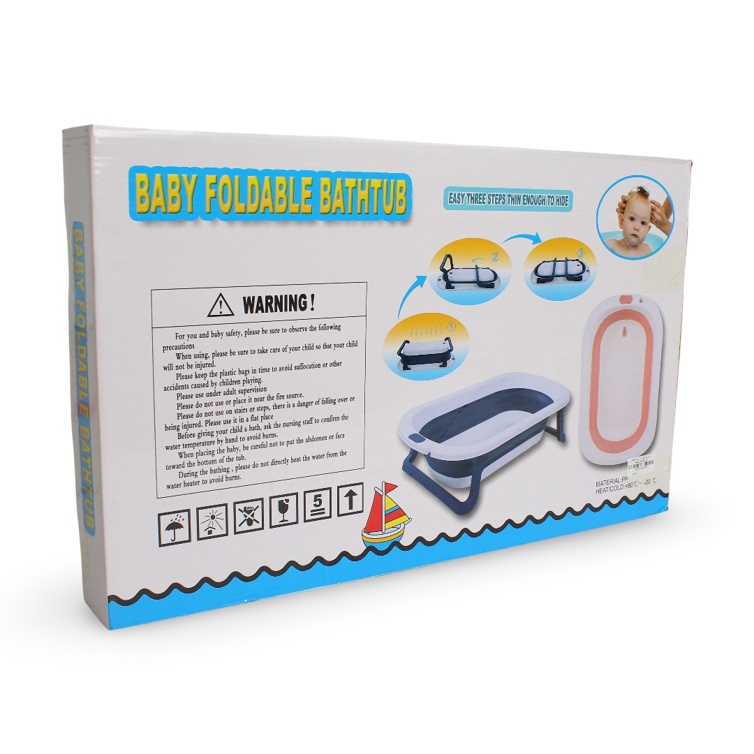 Baby Foldable Bathtub – Blue
