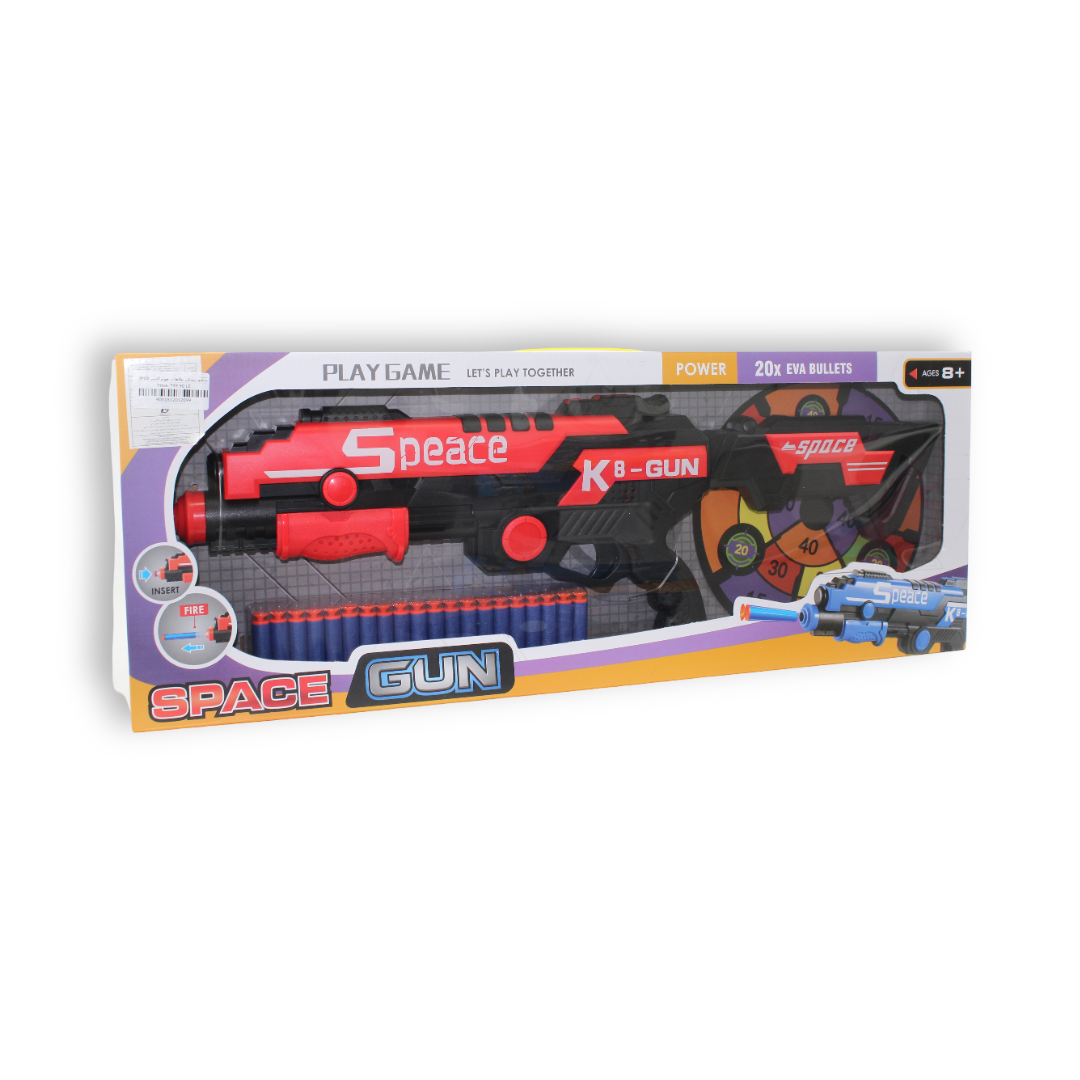 Space K8-Gun Toy Set – Red