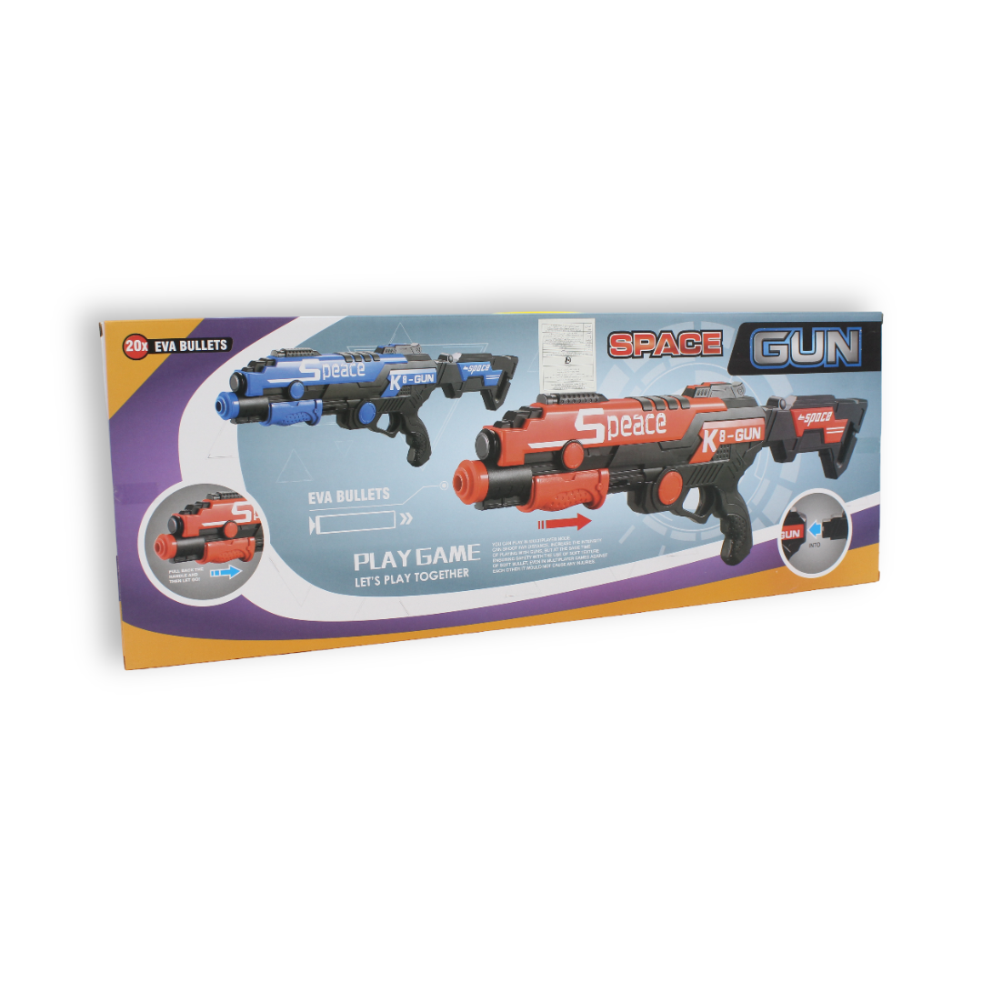 Space K8-Gun Toy Set – Red