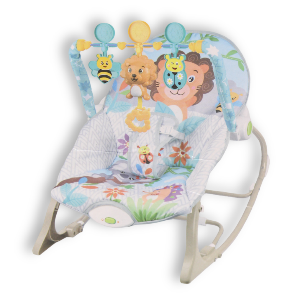 Infant-to-Toddler Rocker (Baby Bouncer & Rocking Chair) – Grey