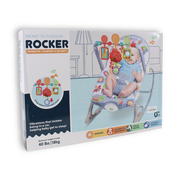 Infant-to-Toddler Rocker (Baby Bouncer & Rocking Chair) – Pink