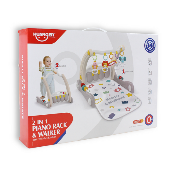 Huanger 2-in-1 Piano Rack & Walker