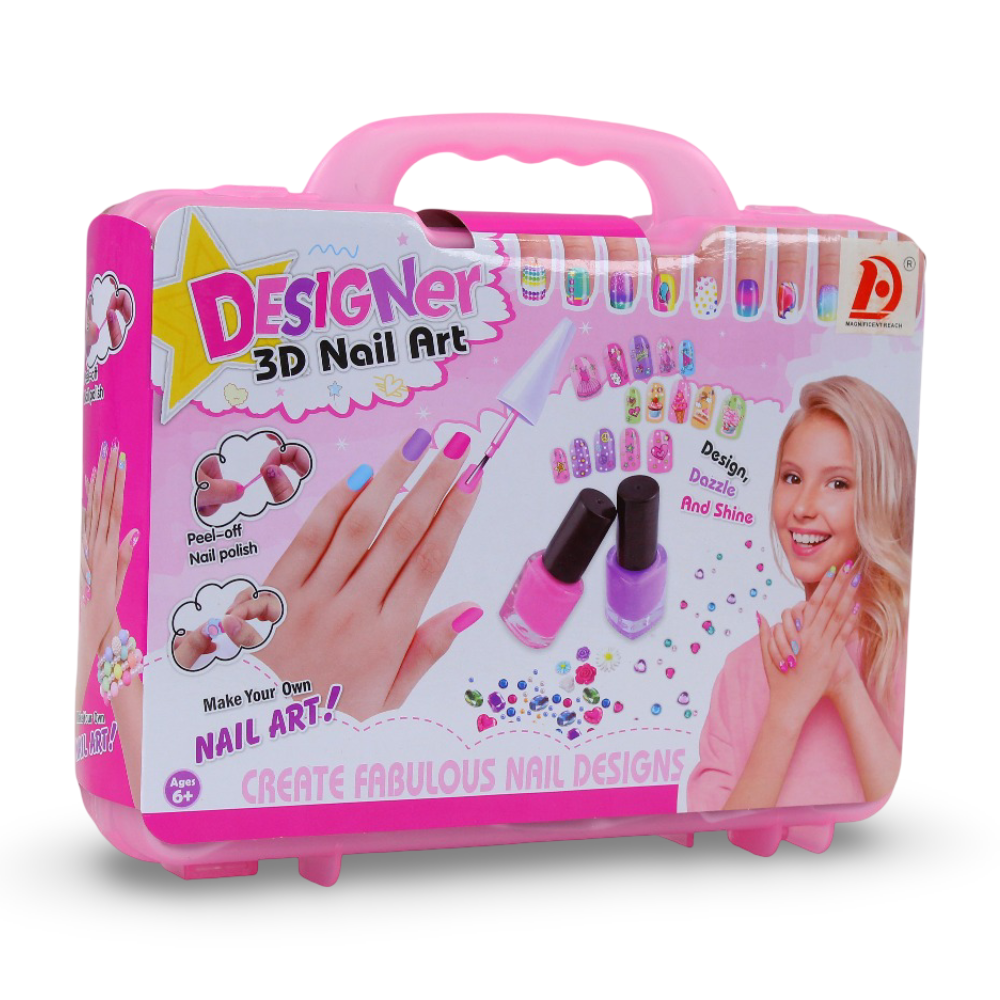 Designer 3D Nail Art Set – Creative Beauty Kit