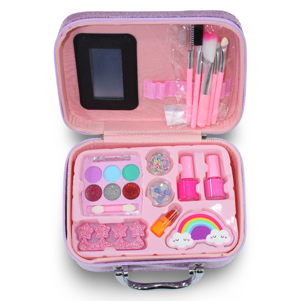 Makeup Carry Case Playset – Purple