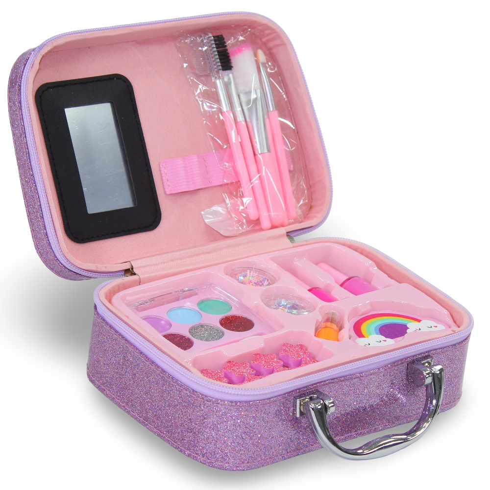 Makeup Carry Case Playset – Purple