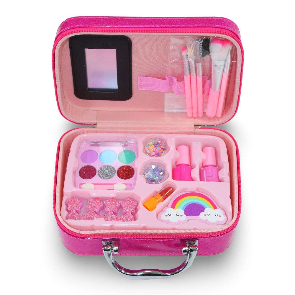 Makeup Carry Case Playset – Fuchsia