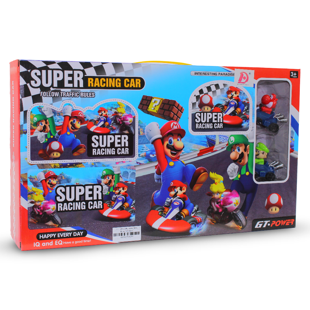Super Mario Racing Car Playset