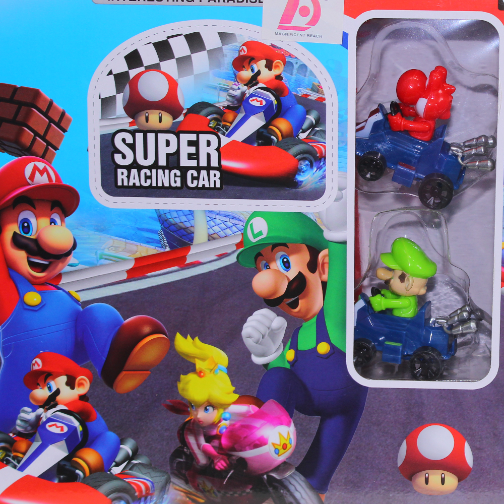 Super Mario Racing Car Playset