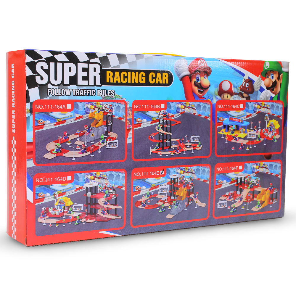 Super Mario Racing Car Playset