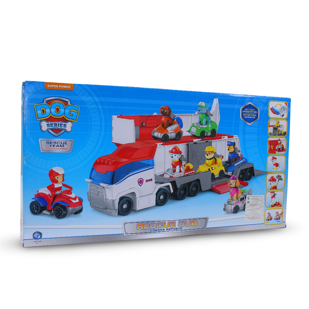 Paw Patrol Rescue Bus Set