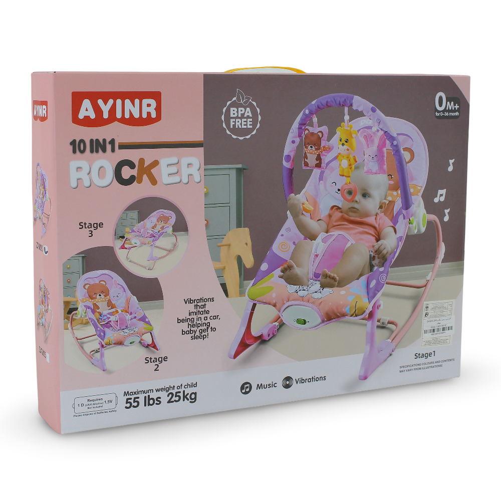 Ayinr 10 in 1 Rocker 18Kg – Purple