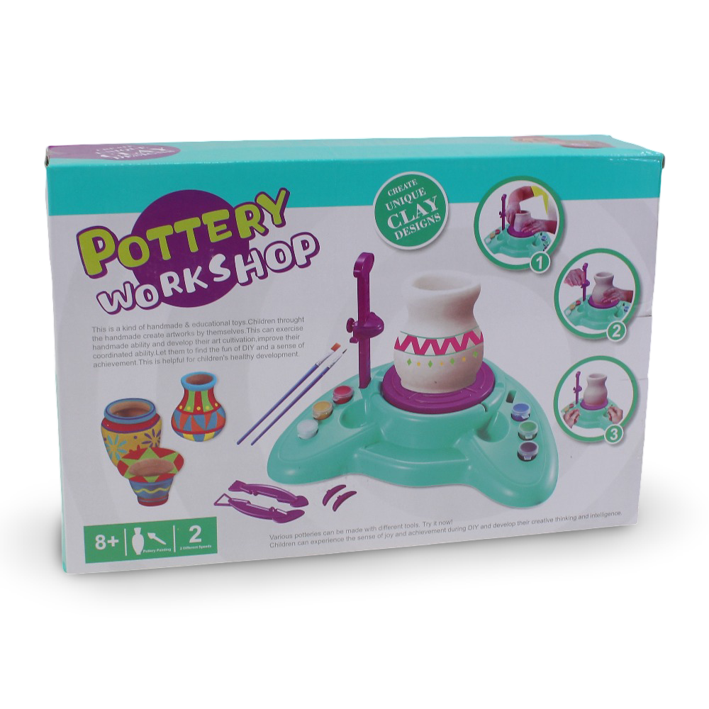 Kids Pottery Workshop Craft Machine