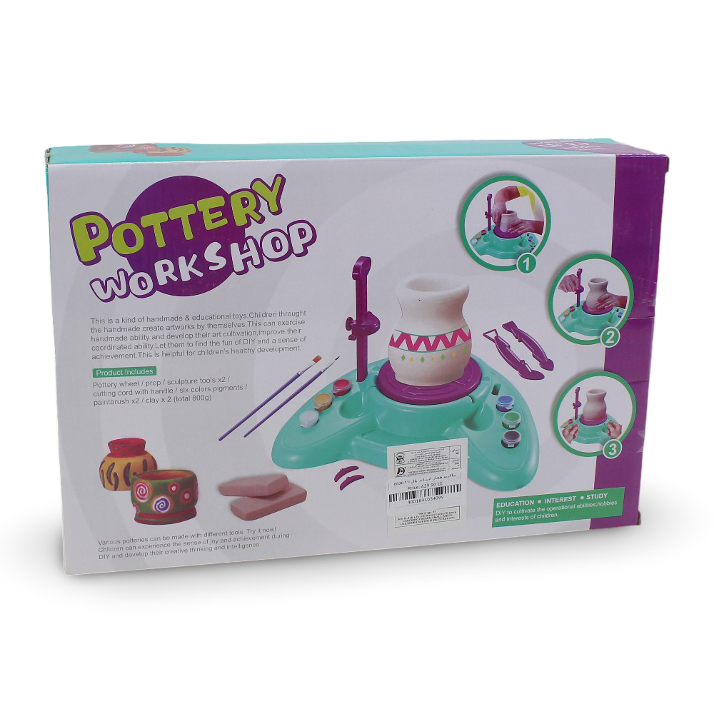 Kids Pottery Workshop Craft Machine