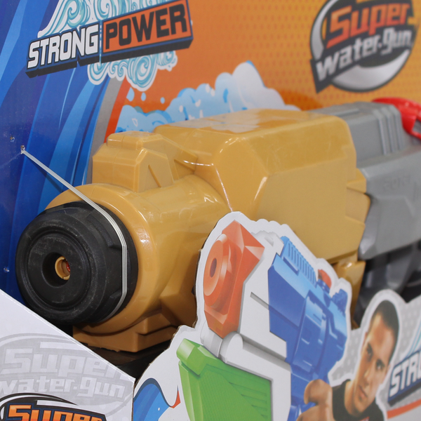 Strong Power Water Gun – Gray & Orange