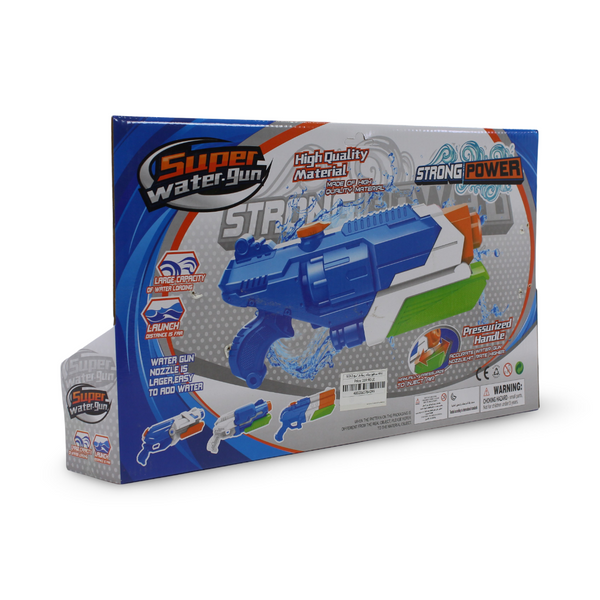 Strong Power Water Gun – Gray & Orange