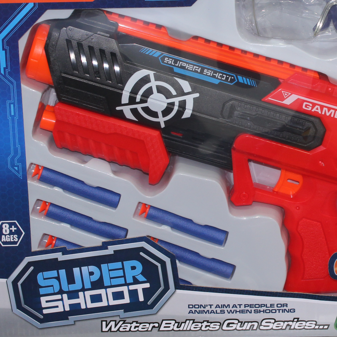 Super Shoot 2-in-1 Toy Gun Set