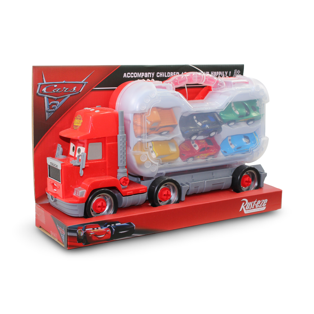 Cars 3 Micro Transporter Toy Set (6 Pcs)