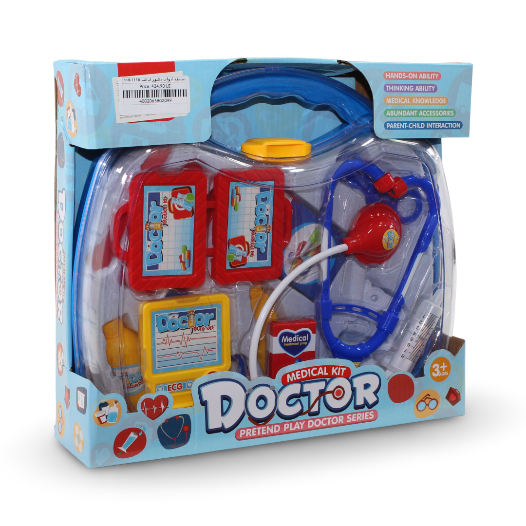 Doctor Series Medical Kit – Baby Blue
