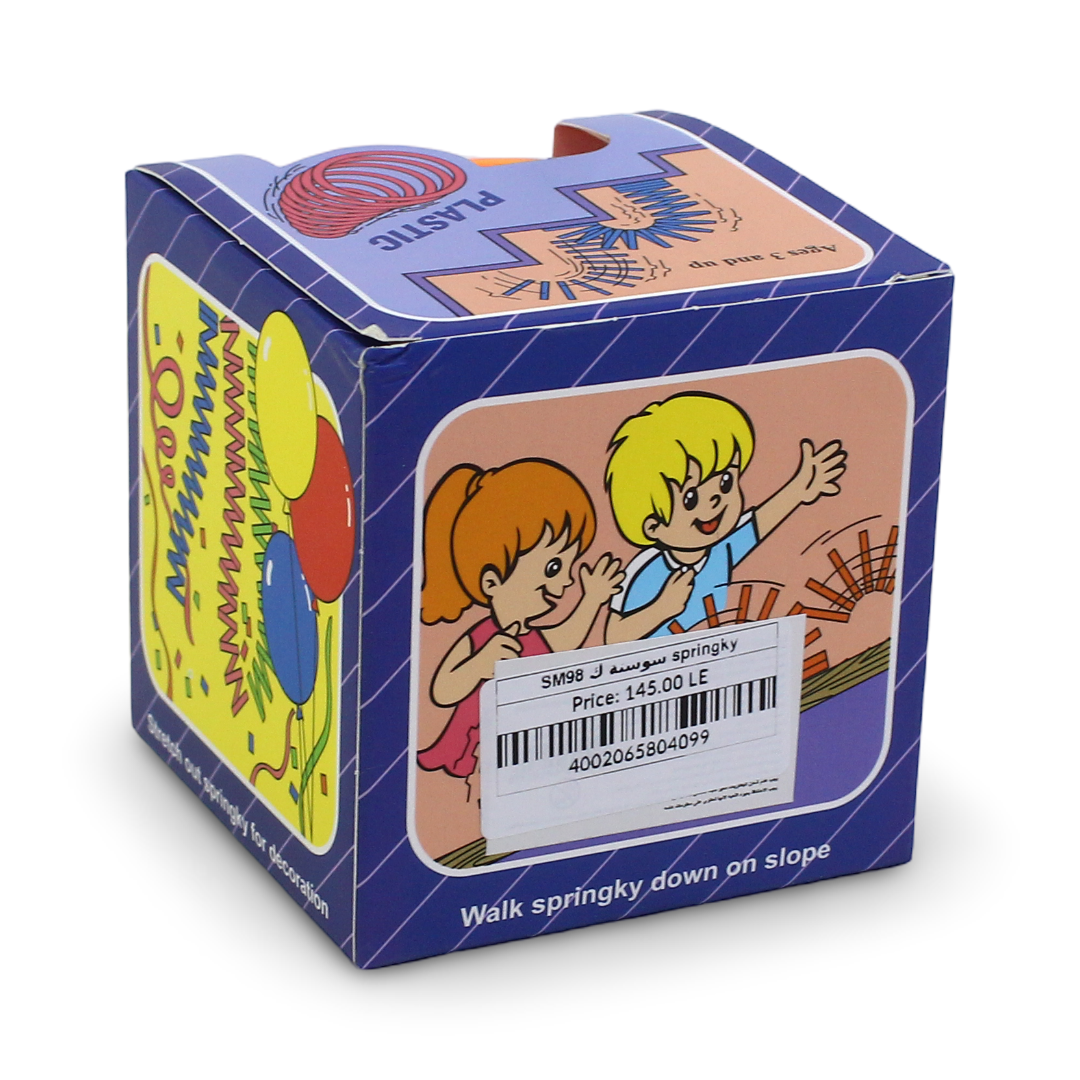 Springky Plastic Coil Toy (L Size)