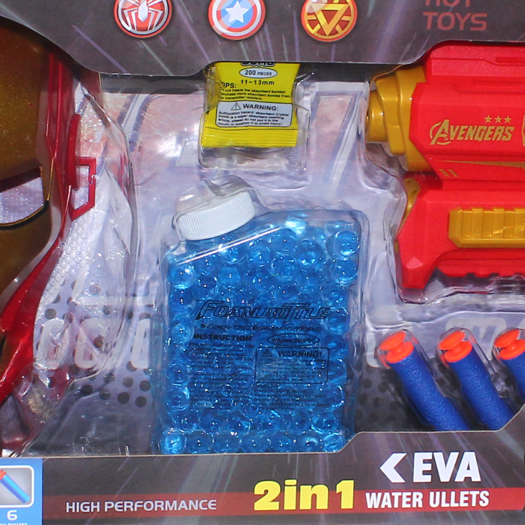 Iron Man 2-in-1 Hero Playset (Gun & Mask)