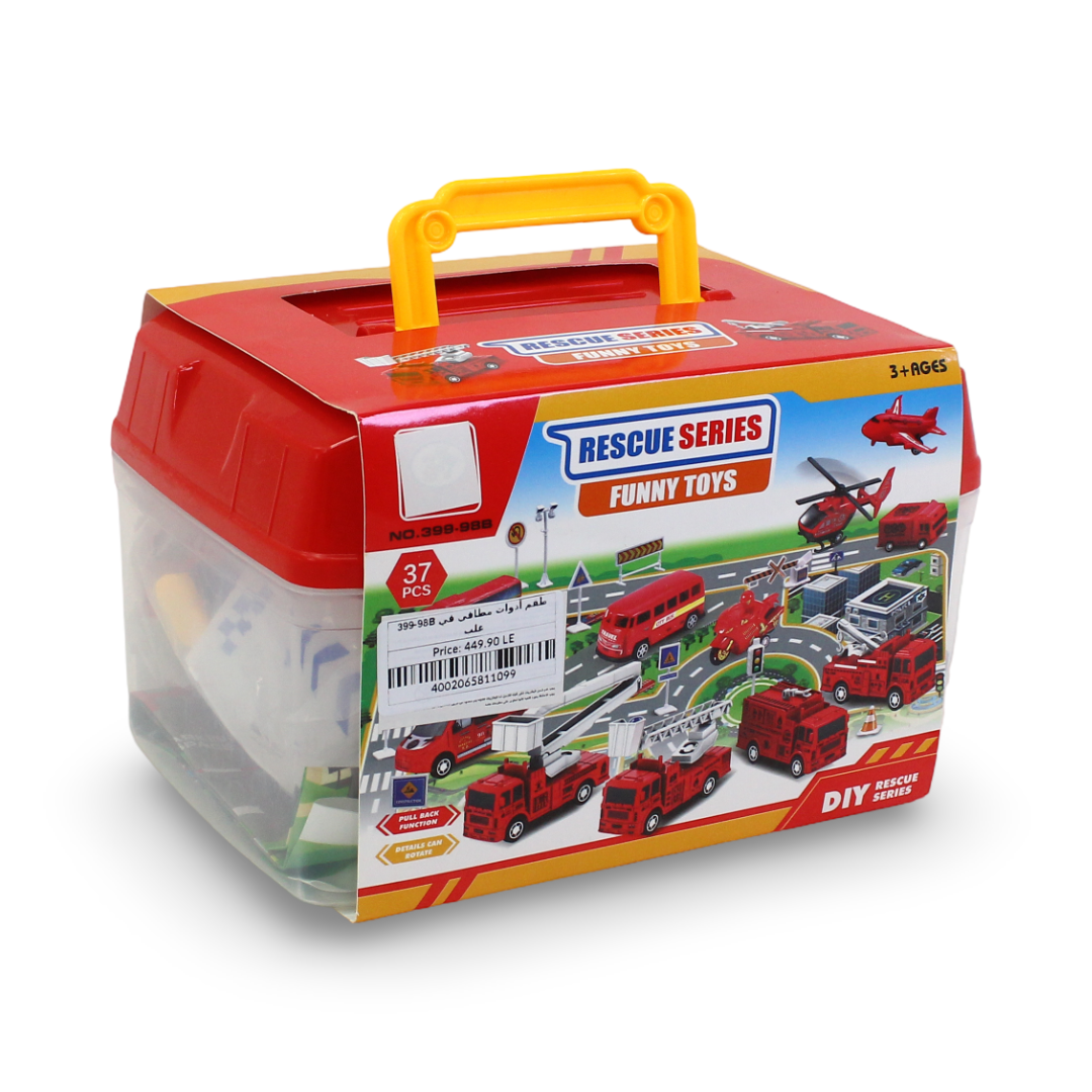 Rescue Series Funny Toys DIY Playset – 37 Pcs - OKO