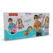 Rockin' Guitar Musical Toy with Mic – Pink