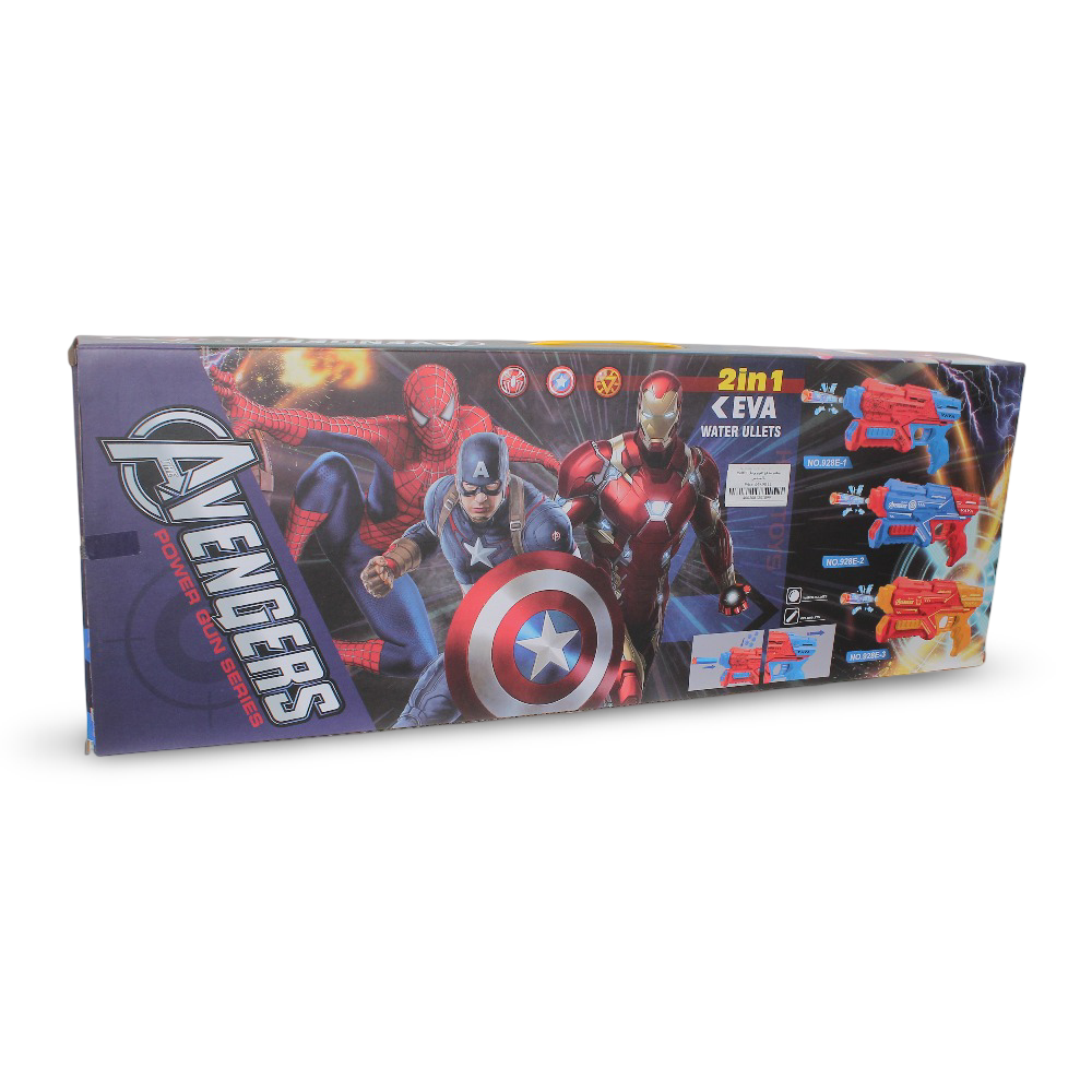 Spiderman Foam & Gel Blaster Gun Playset