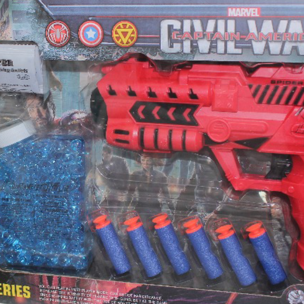 Spiderman Foam & Gel Blaster Playset