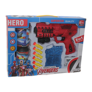 Superhero Foam & Gel Blaster Gun Set