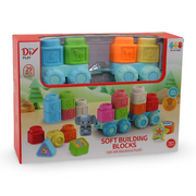 DIY Play Soft Building Blocks Set – 29 Pcs