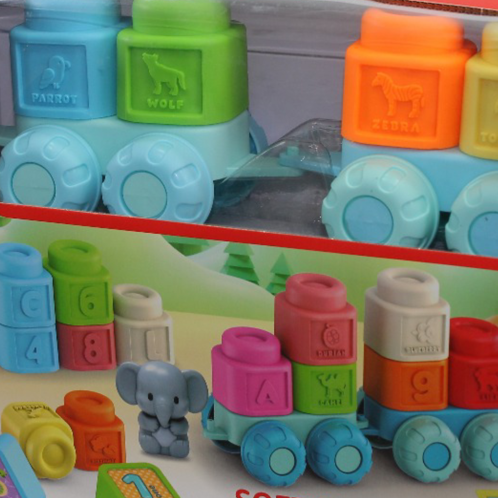 DIY Play Soft Building Blocks Set – 29 Pcs