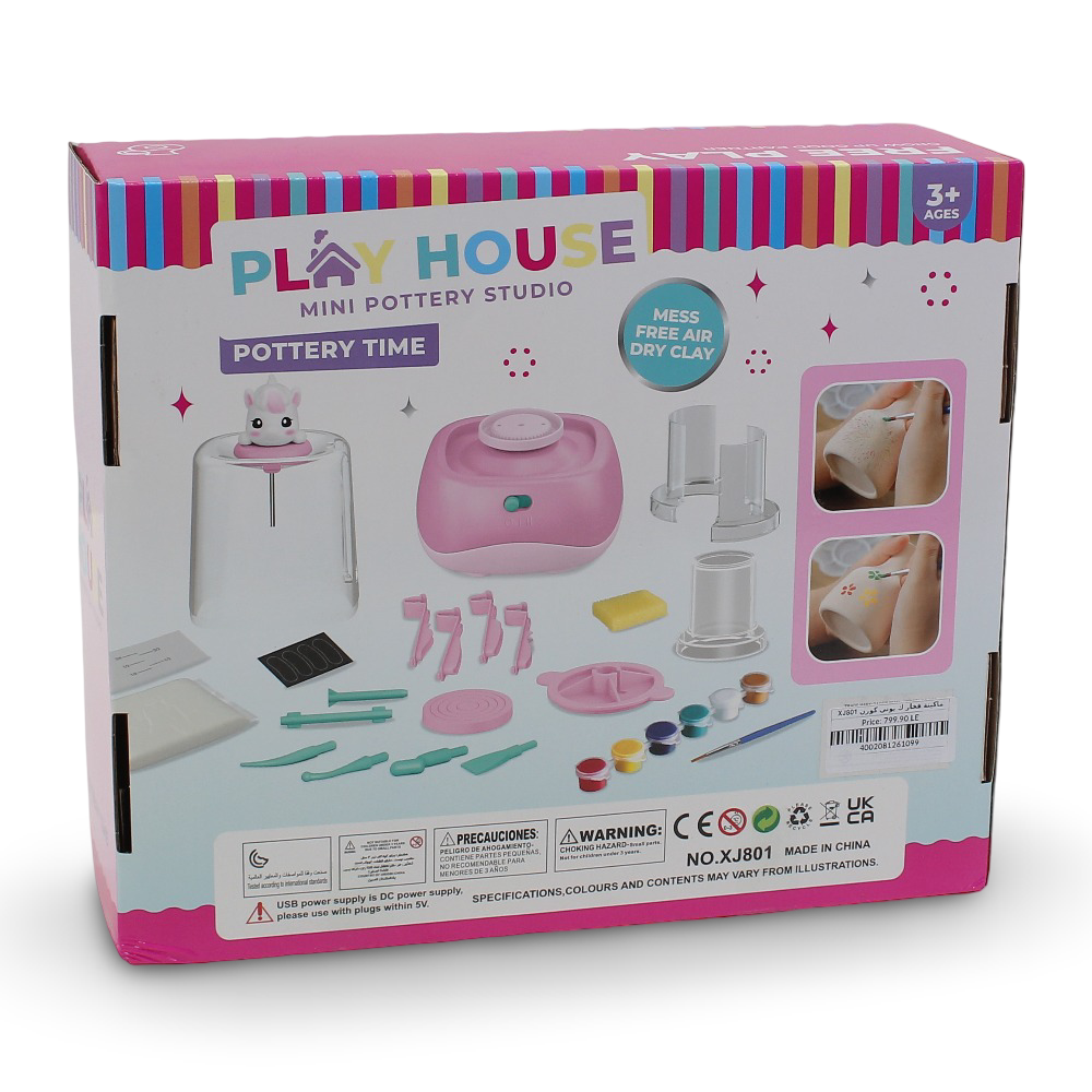 Mini Pottery Studio - Creative Clay Machine