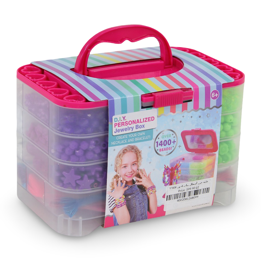 D.I.Y. Personalized Jewelry Box (Over 1400+ Beads)