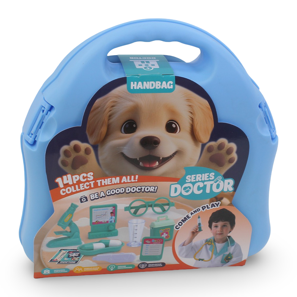 Doctor Playset Handbag with Medical Tools