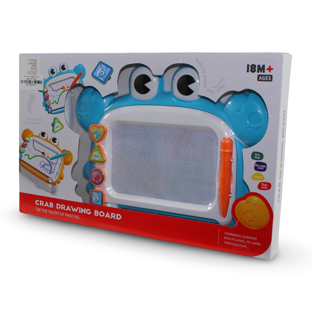 Crab Drawing Board – Baby Blue