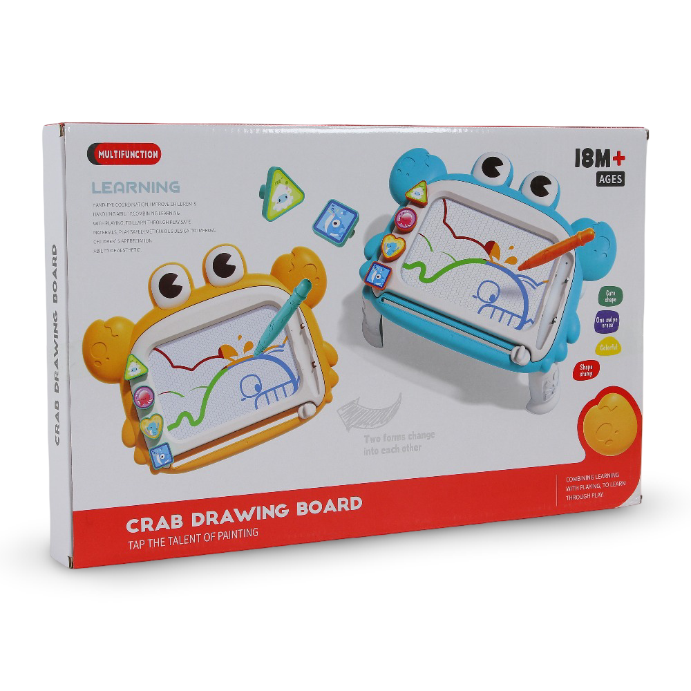 Crab Drawing Board – Baby Blue
