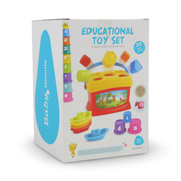 Baby Favorite Educational Toy Set – 20 Pcs