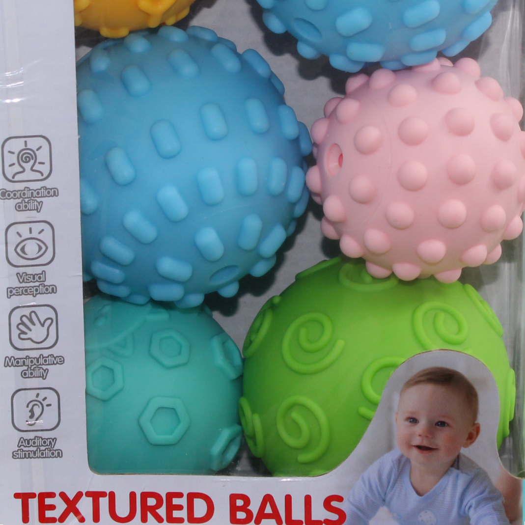 BabyLioni Textured Balls 6-in-1