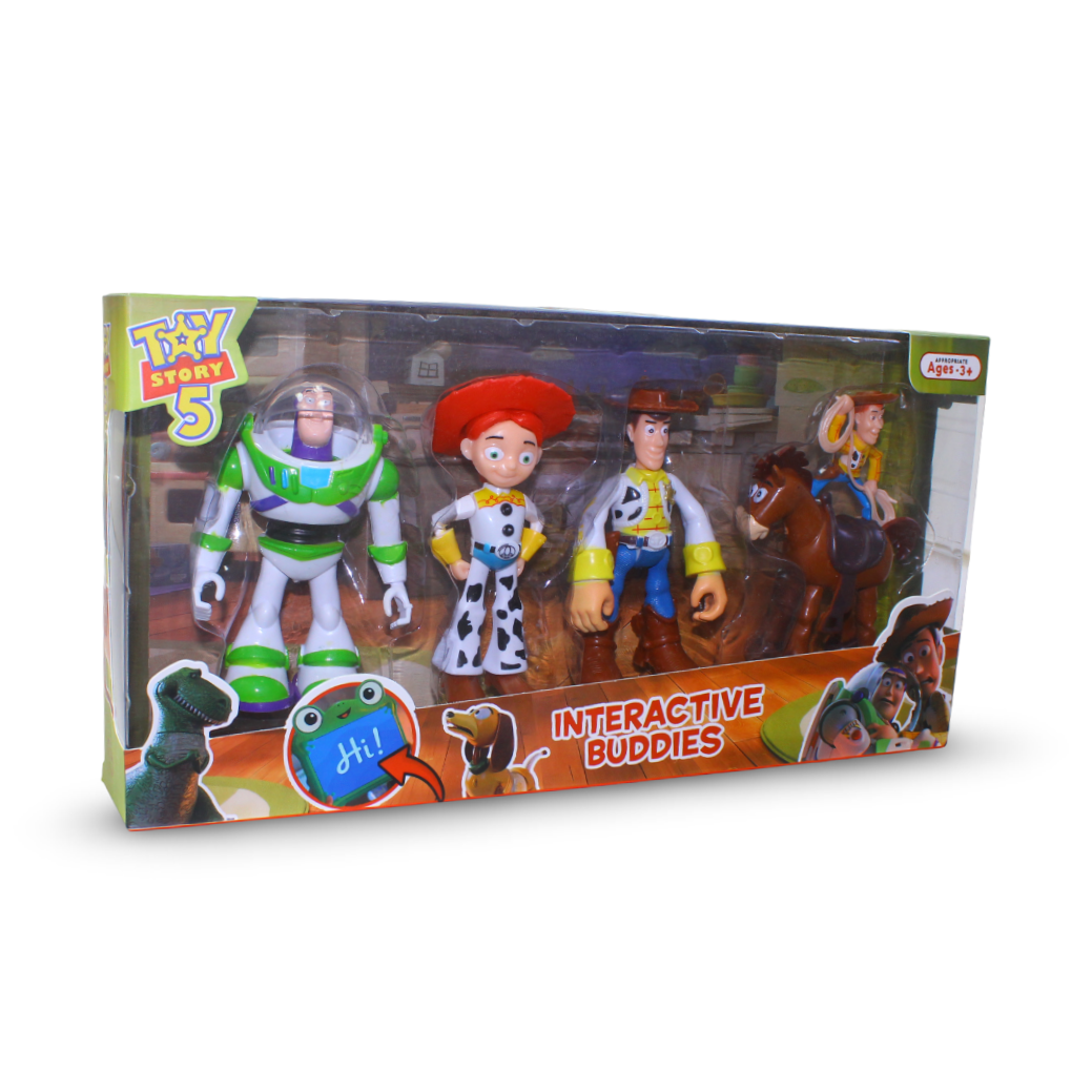 Toy Story Interactive Buddies 4-Figures Set